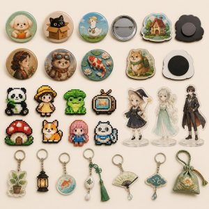 Badge and other merch