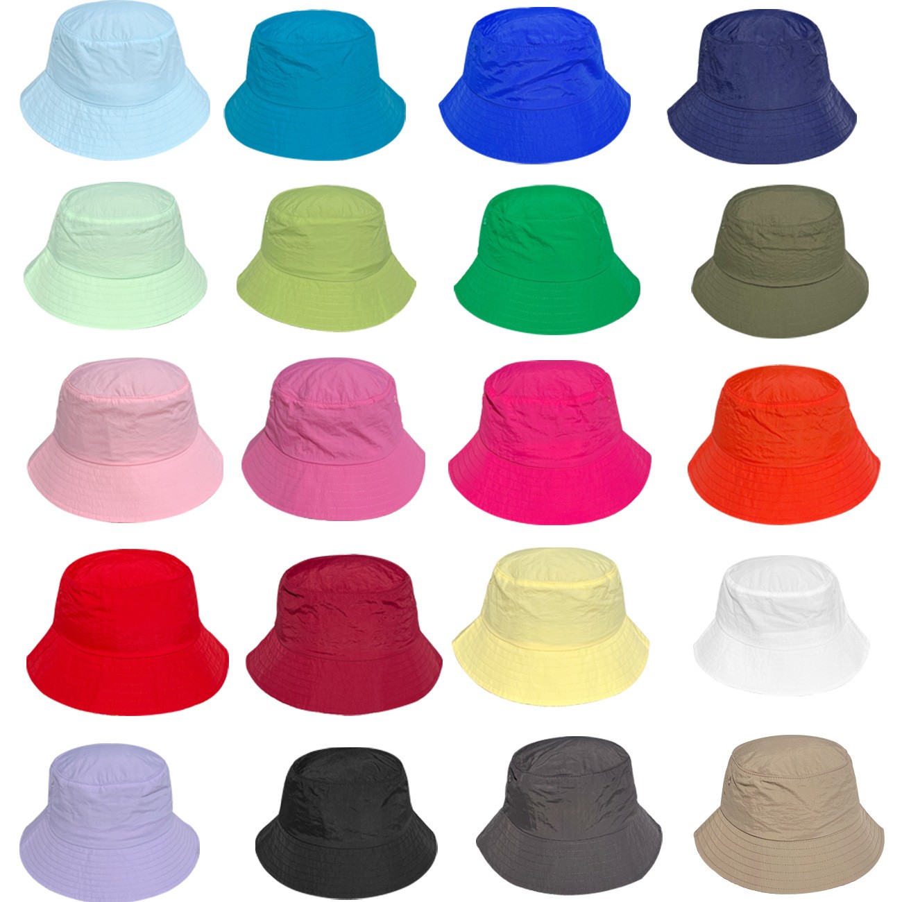 Classic Bucket Hat — Custom Embroidery & Patch | Many Colors | HA-BUC-001 - الصورة 2