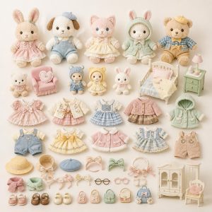 Plush and clothing