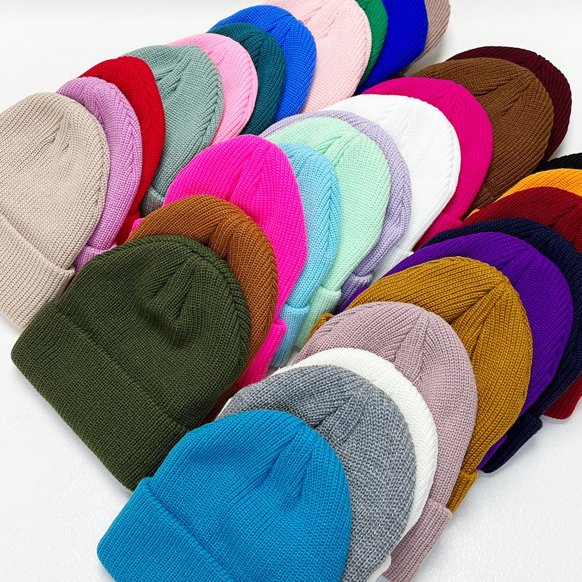 Large Ribbed Beanie — Extra Room & Thicker Knit | 31 Colors | HA-BEA-LRG-002 – Bild 3