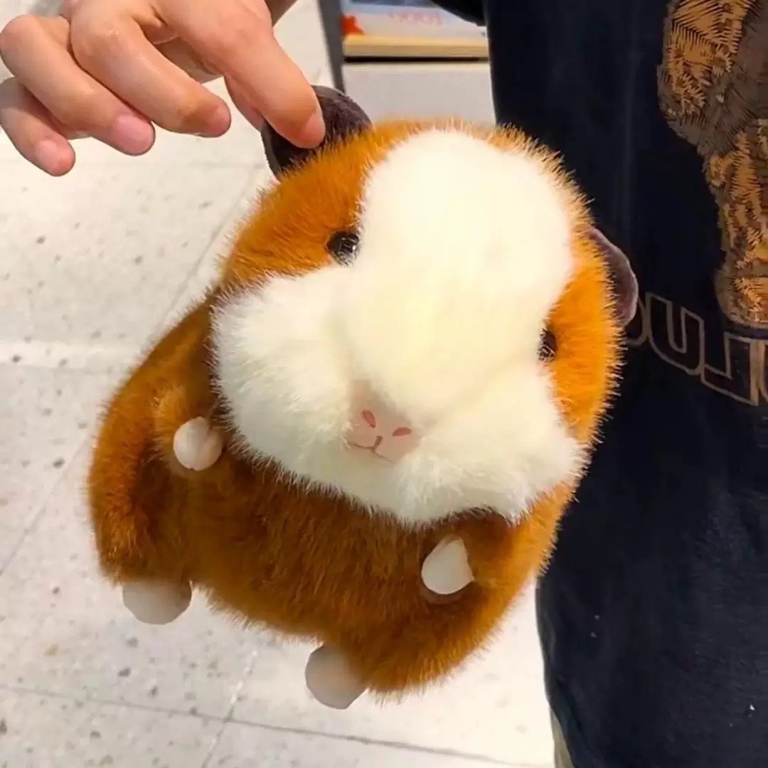 Guinea Pig Plush Toy — Soft Short Fur, 20×13cm | PLU-GUI-001 - Image 2