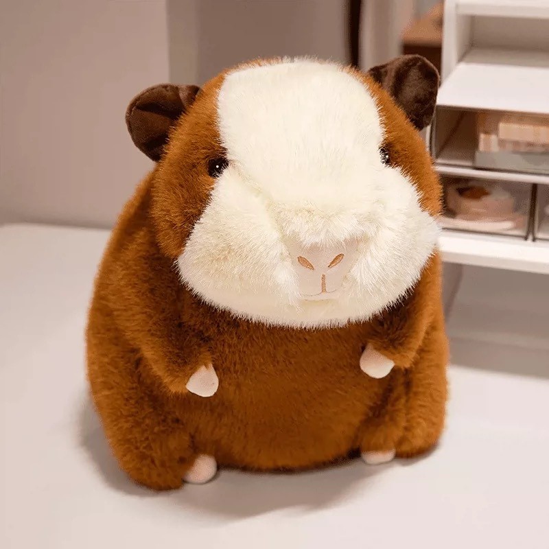 Guinea Pig Plush Toy — Soft Short Fur, 20×13cm | PLU-GUI-001 - Image 3