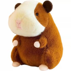 Guinea Pig Plush Toy — Soft Short Fur, 20×13cm | PLU-GUI-001